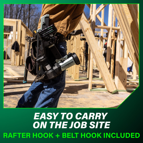 Metabo HPT HPT-NR1890DCBQRY NR1890DCBQRY 18V Brushless 30° Cordless Pneumatic 3-1/2in Framing Nailer 10.0Ah Kit