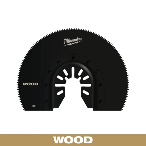 Milwaukee 49-25-1121 3-1/2in Segmented HCS Wood Multi-Tool Blade