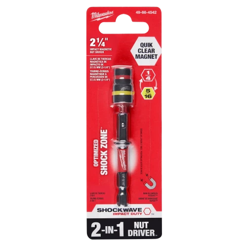 Milwaukee 49-66-4542 2-in-1 Magnetic Nut Driver packaging