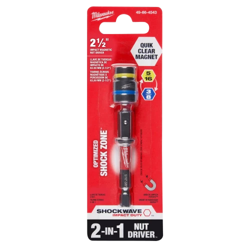 Milwaukee 49-66-4543 2-in-1 Magnetic Nut Driver packaging