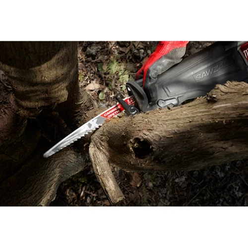Milwaukee MIL-48-00-5332CAN The AX 9in 3TPI Carbide Teeth Pruning & Clean Wood SAWZALL Blade 3-Pack