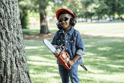 Husqvarna HUSQ-531099501CA 550XP Toy Chainsaw and PPE Kit