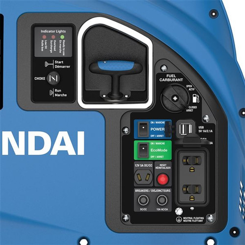 Hyundai HYU-HY2000si HY2000Si 2000W Portable Gasoline Inverter Generator