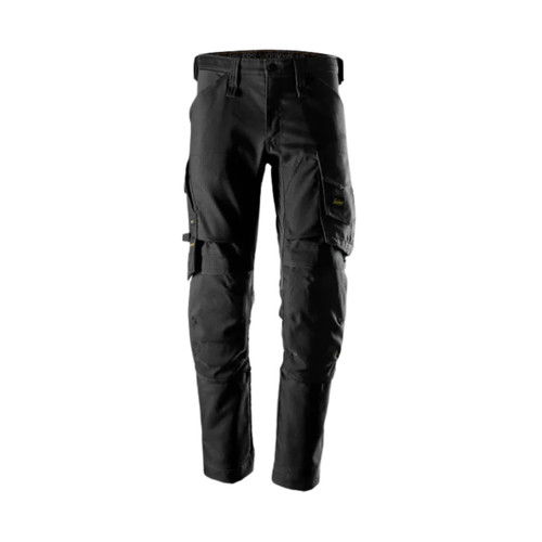 Snickers Workwear SNI-63441204XXX 6344 AllroundWork Canvas Stretch Trousers - Brown/Black