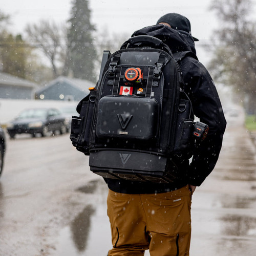 Velocity Pro Gear VEL-BP-55-S Rogue 55 Carpenters Backpack Shadow Black