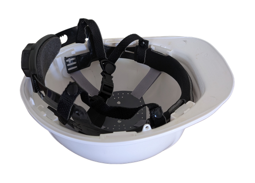 LIDGUARD CSA Type 2 Hard Hat with Chinstrap, 4-Point Ratchet - Cap Style or Full Brim