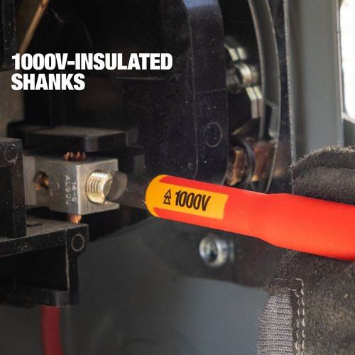 ToughBuilt TB-H5S3-N 3PC 1000V Insulated Screwdriver Set