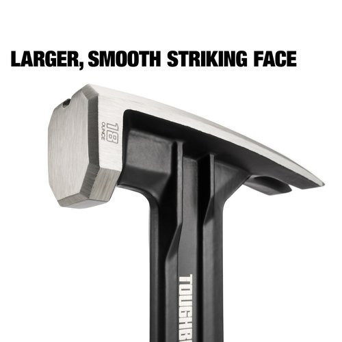 ToughBuilt TB-H1-1R-S18 18oz Smooth Face Steel Rip Framing Hammer