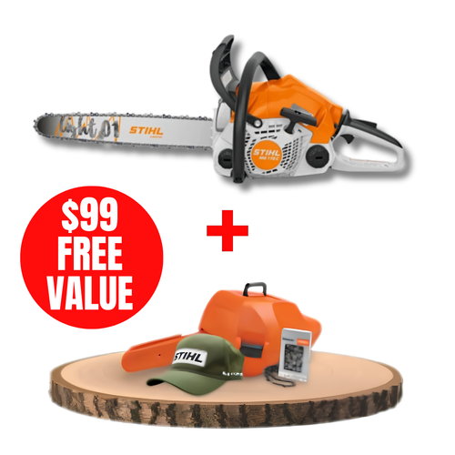 STIHL STIHL-MS172C-16-PROMO MS 172 C-E Gasoline Chainsaw 16in Bar with Free Wood-Pro Kit (Carrying Case, Oilomatic Chain and Hat)
