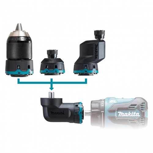 Makita DDF491Z01 multi-head drill-driver