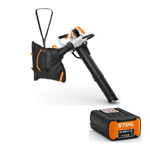 STIHL STIHL-SHA140-AP300S SHA 140 Battery Vacuum Shredder Kit with AP 300 S 7.8Ah Battery