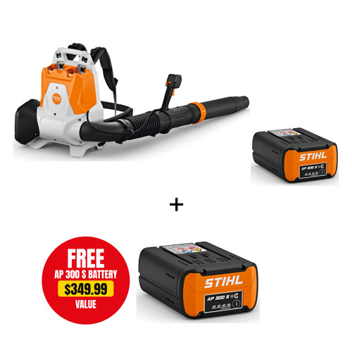 STIHL STIHL-BA11-011-5921-AP300S BRA 280 Battery Backpack Blower Kit with AP 300 S 7.8Ah Battery