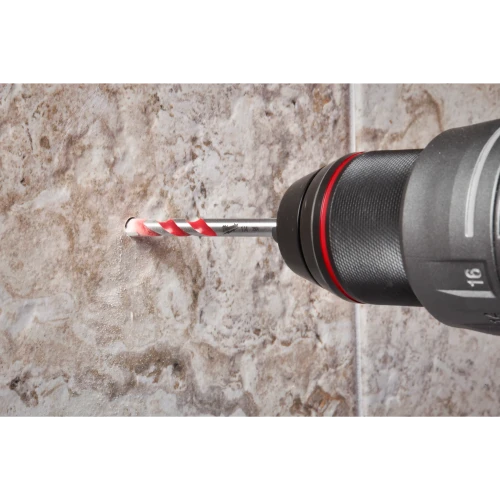 1/4in Hard Tile and Glass Bit drilling tile