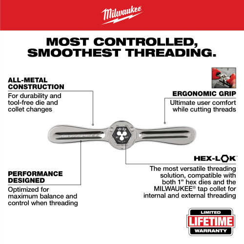 Milwaukee HEX-LOK 2-in-1 Handle