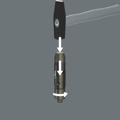 Wera 2090 impact driver double-curve design