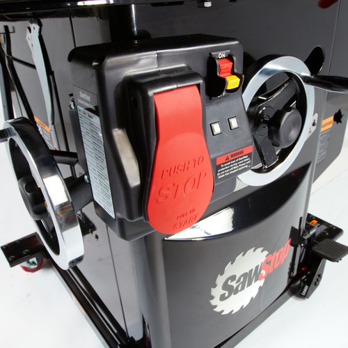SawStop SAW-ICS 10in Industrial Cabinet Saw with T-Glide Fence System