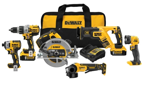 DEWALT DCK695P2 20V MAX XR 6-Tool Combo Kit