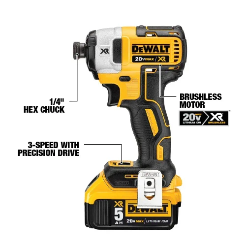 DEWALT DCK695P2 6-Tool Combo Kit features