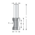 Dimar 129RSP8-20 dimensions drawing
