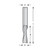 Dimar DIM-SC43 3/16in Dia Solid Carbide Spiral Bit Man Made Material Upcut 2 Flute 1/4in Shank 2in Length