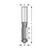 Dimar DIM-101R82-1 2-1/2in Dia Carbide Tipped Flush Trim Bit 2 Flute 1/2in Shank 1in Cutting Length