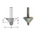 Dimar DIM-102R4-45 1 1/4in Chamfer Bit, 2 Flutes