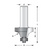 Dimar DIM-109R8-10 1-1/4in Dia Carbide Tipped Rounding Over Bit Ball Bearing 2 Flute 1/2in Shank 3/16in Radius
