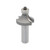 Dimar DIM-109R8-10 1-1/4in Dia Carbide Tipped Rounding Over Bit Ball Bearing 2 Flute 1/2in Shank 3/16in Radius