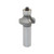 Dimar DIM-109R8-6 1in Dia Carbide Tipped Rounding Over Bit with Ball Bearing 2 Flutes 1/2in Shank 1/2in Radius 2-5/16in Length
