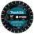 Makita A-96229 14" Diamond Blade, Segmented, Metal Cutting