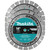 Makita A-94932 14" Diamond Blade, Segmented, General Purpose, Contractor, 3/pk