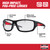 Milwaukee MIL-48-73-2020 Clear Performance Safety Glasses