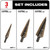 Milwaukee MIL-48-89-9291 3-Piece Cobalt Step Drill Bit Set ( #1, #4, #9)