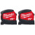 Milwaukee MIL-48-22-0425G 25FT Compact Wide Blade Tape Measure 2-Pack