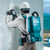 Makita MAK-DVC665TX4U 18Vx2 LXT Backpack Vacuum Cleaner (6.0 L) 2x 5.0Ah Kit
