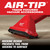 Milwaukee MIL-49-90-2039 AIR-TIP 2-1/2in Rocking Utility Nozzle with Brushes