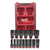 Milwaukee MIL-49-66-6802 SHOCKWAVE Impact Duty Socket 1/2in Dr 15PC SAE PACKOUT Set