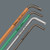 Wera Tools WERA-05024335001 967/9 TX BO Multicolour 1 L-key Set For Tamper-Proof TORX Screws - BlackLaser (9pc)