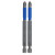 Wiha WIHA-703-2PK TerminatorBlue Impact Bits (2pk)