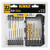 DEWALT DEW-DD5165 23pc Assorted Titanium Nitride Coated HSS Twist Drill Bit Set