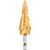 DEWALT DEW-DWA1786IR 3/16in - 7/8in IMPACT READY Titanium Nitride Coating Step Drill Bit