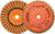 Walter Surface Technologies WAL-15I-4-1/2INXX 4.5in x 5/8-11in Enduro-Flex 2-In-1 Surface Finishing Discs