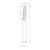 Dimar DIM-SCPL46 1/4in Dia Solid Carbide O Flute Spiral Bit for Plastic Upcut 1 Flute 1/4in Shank 2-1/2in Length