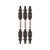 Bosch BOS-ITDESQV2503 3 PC. Impact Tough 2.5 In. Square Double-Ended Bit Set