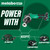 Metabo-HPT HPT-G3612DVFQ6M 36V MultiVolt 4-1/2 Variable Speed Paddle Switch Angle Grinder (Tool Only)