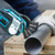 Makita MAK-DTM52ZX1 18V LXT Cordless Brushless Starlock Toolless Multi Tool with Accessory Kit