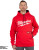 Milwaukee MIL-352R-XXX Red Midweight Pullover Hoodie Big Logo