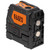 Klein Tools KLE-93LCLGR  Rechargeable Self-Leveling Green Cross-Line Laser Level with Red Plumb