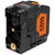 Klein Tools KLE-93LCLGR  Rechargeable Self-Leveling Green Cross-Line Laser Level with Red Plumb