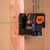 Klein Tools KLE-93LCLGR  Rechargeable Self-Leveling Green Cross-Line Laser Level with Red Plumb